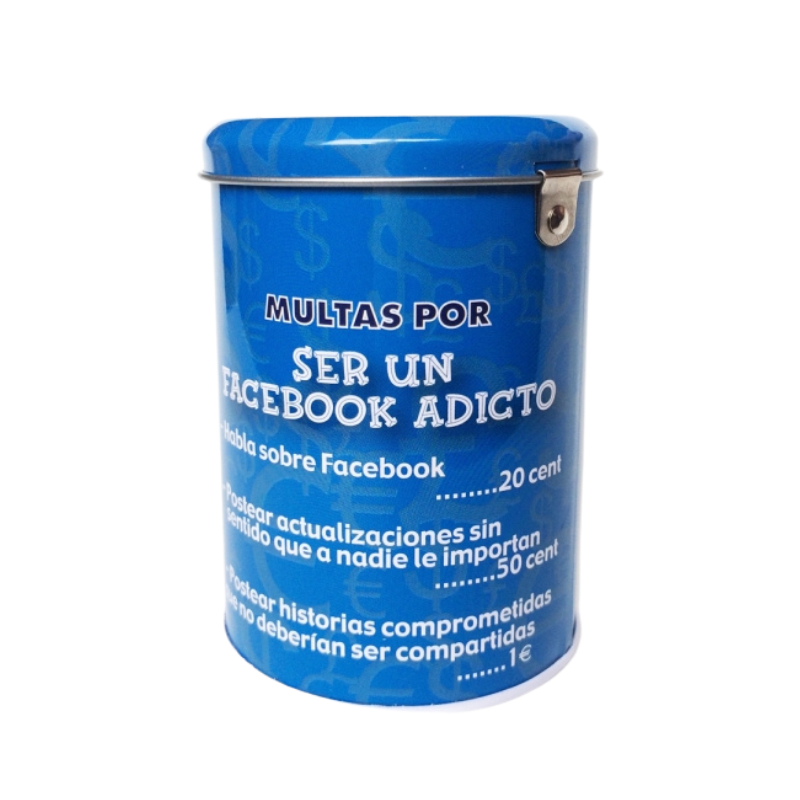 Hucha Facebook Adicto