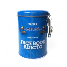 Hucha Facebook Adicto