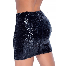 Falda Elástica Lentejuelas Cottelli Collection