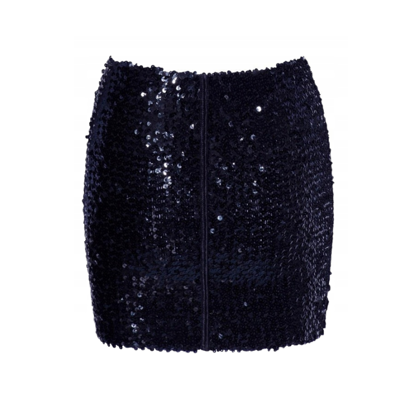 Falda Elástica Lentejuelas Cottelli Collection