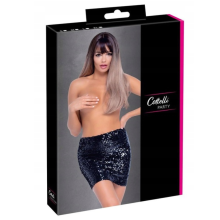 Falda Elástica Lentejuelas Cottelli Collection