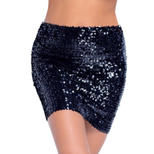 Falda Elástica Lentejuelas Cottelli Collection