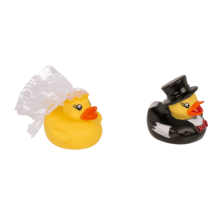 Patitos de Goma Diseño Recién Casados