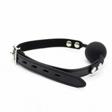 Mordaza Maciza Silicona Con Candado