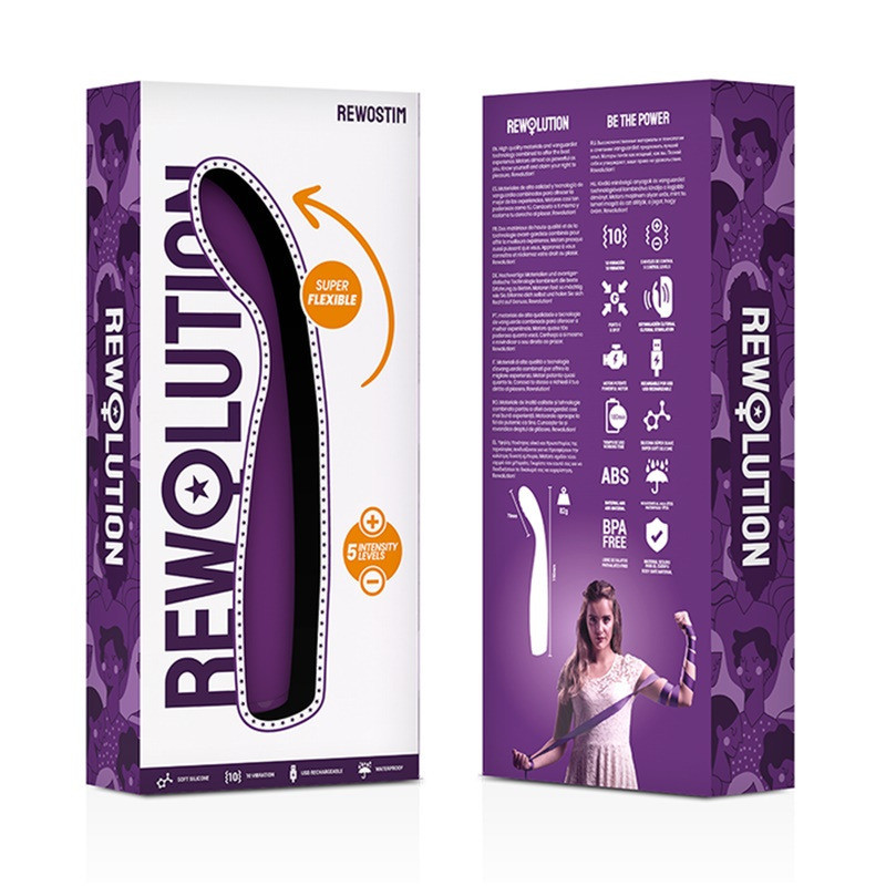 Vibrador Recargable Rewolution