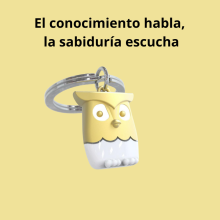 Llavero Metalmorphose Búho Sabiduría