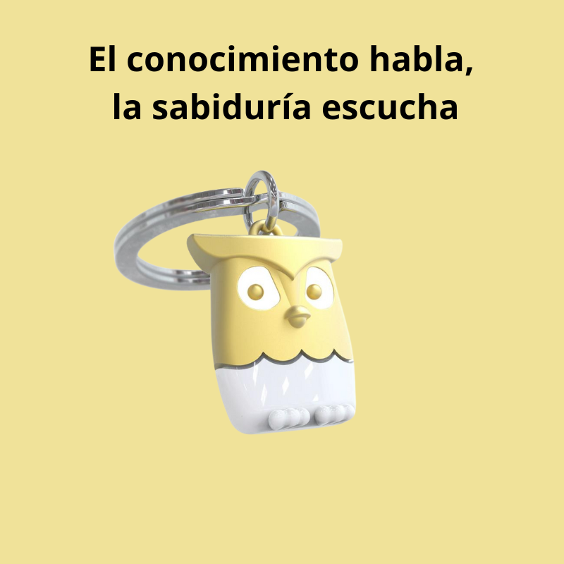 Llavero Metalmorphose Búho Sabiduría