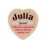 Imán Nombre Julia Cerámica