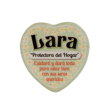 Imán Nombre Lara Cerámica