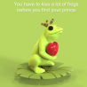 Llavero Metalmorphose Prince Frog