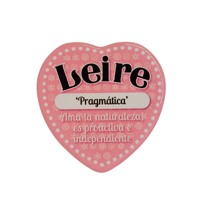 Imán Nombre Leire Cerámica