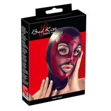 Capucha Sumisión Abierta Bad Kitty Negro/Rojo