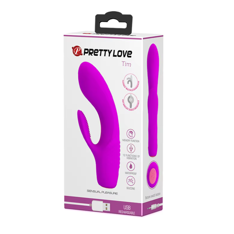 Vibrador Recargable Tim Pretty Love
