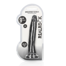 Dildo Realrock Flexible Negro 9"