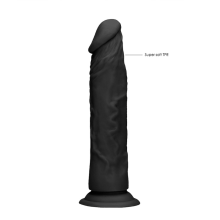 Dildo Realrock Flexible Negro 9"