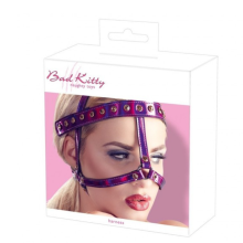 Arnés de Cabeza Brillo Morado Bad Kitty