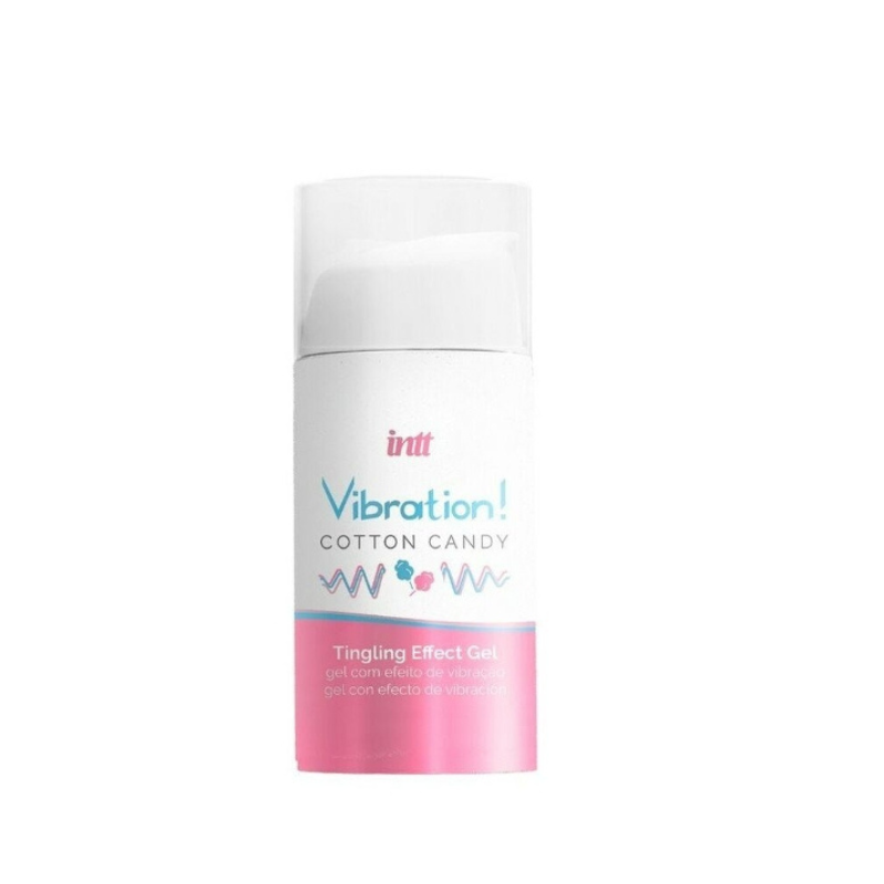 Gel Efecto Vibration Algodón de Azúcar Intt 15 ml