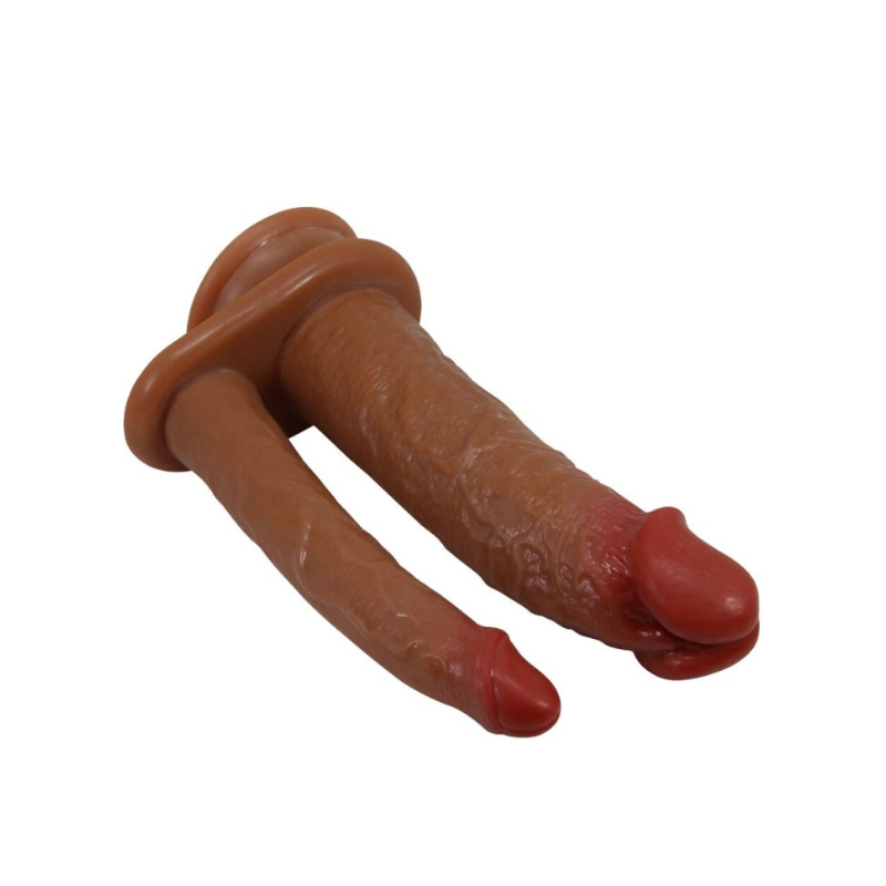 Pene Doble Realista Vibración Hulbert Pretty Love