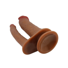 Pene Doble Realista Vibración Hulbert Pretty Love