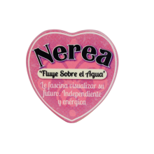 Imán Nombre Nerea Cerámica