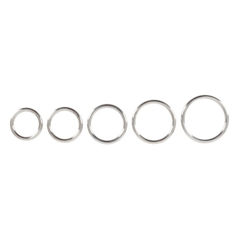 Kit 5 Anillos metal Profesional Bad Kitty