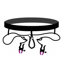 Tanga Pinzas Labios Vaginales Bad Kitty