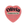Imán Nombre Olivia Cerámica