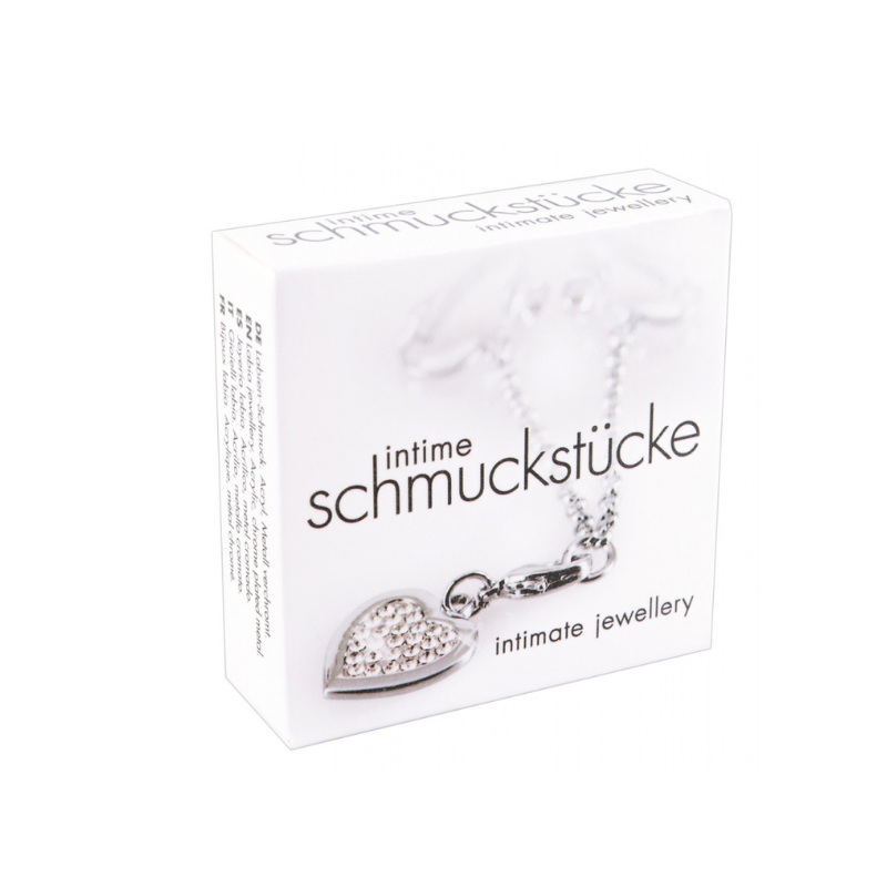 Decoración Labios Vaginales Corazón Strass