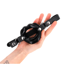 Mordaza Abierta Labios Negros Kink