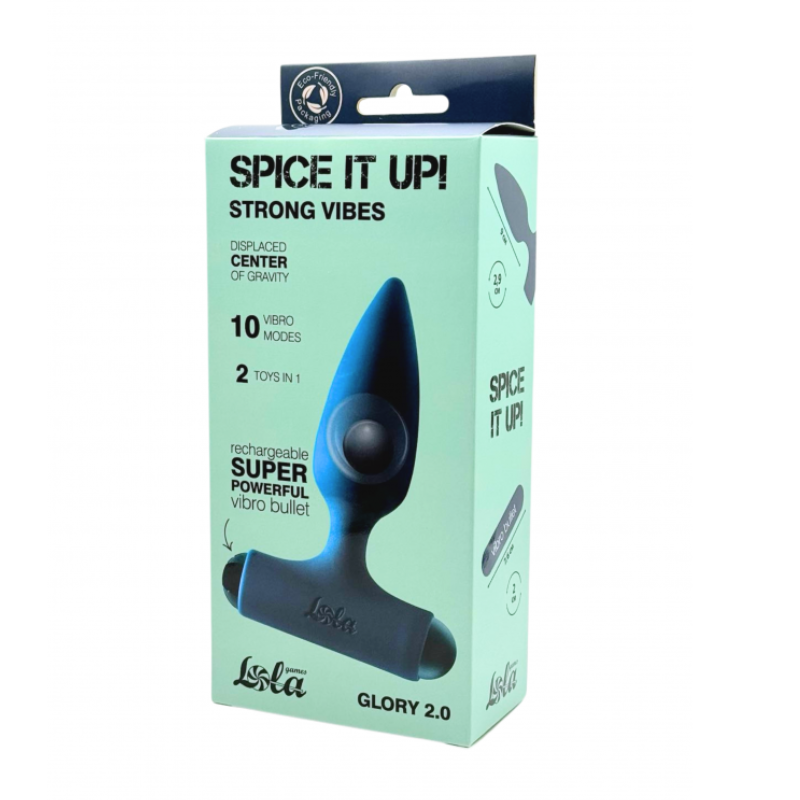 Estimulador Anal Recargable Glory Lola