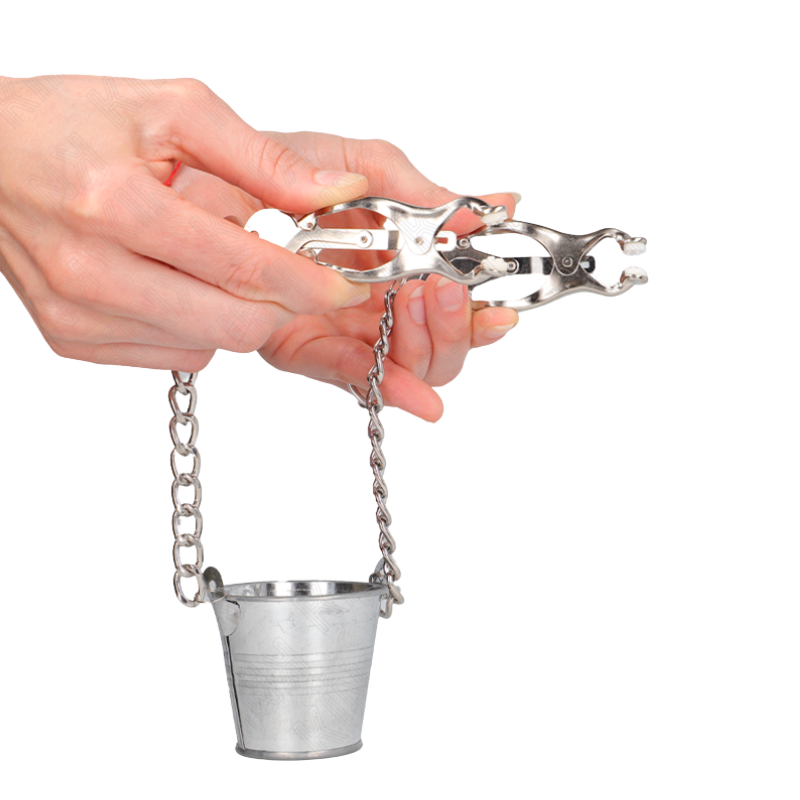 Pinzas Japonesas para Pezones con Cubo