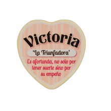 Imán Nombre Victoria Cerámica