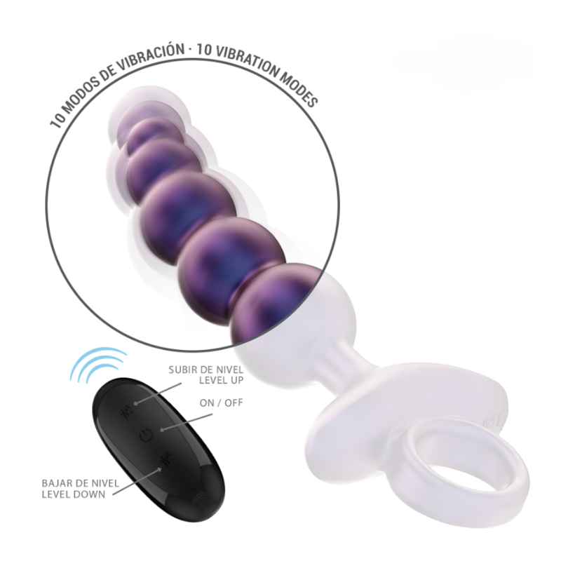 Tira Anal Recargable Control Remoto Tito