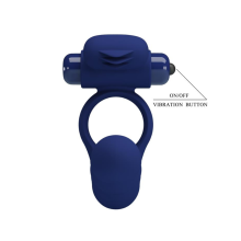 Dildo Anillo Vibrador Doble Penetración Ajmal Pretty Love