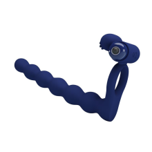 Dildo Anillo Vibrador Doble Penetración Ajmal Pretty Love