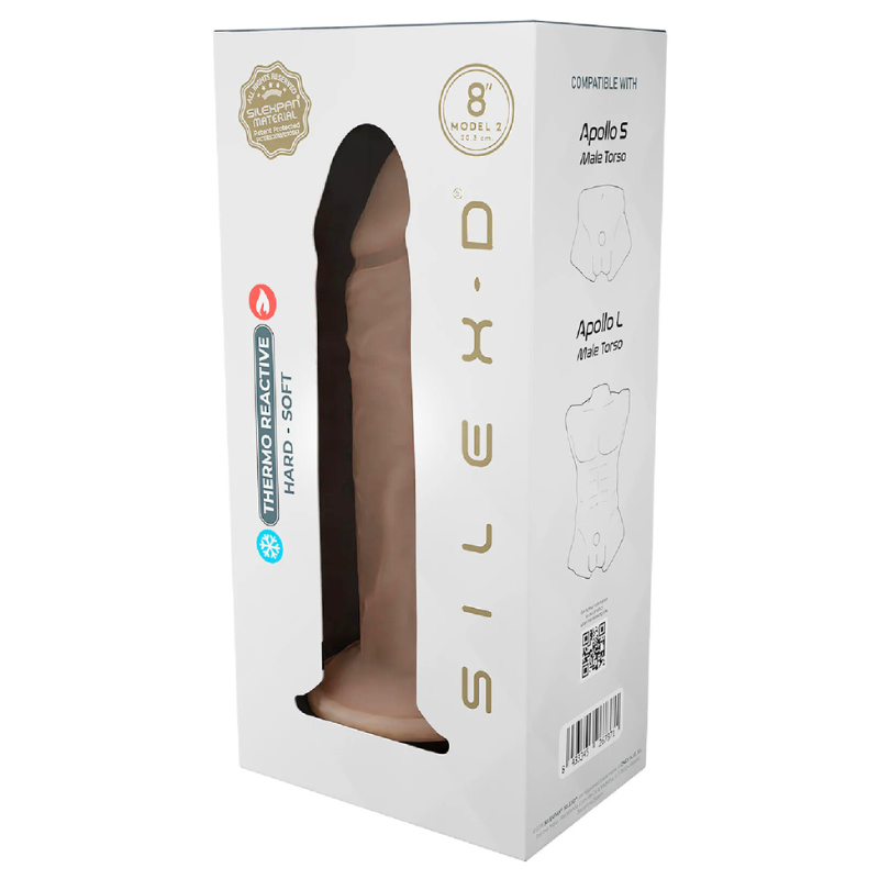 Dildo Ultra Realistic Silexd 8 Modelo 2