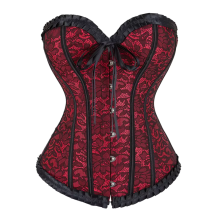 Corset y Tanga Brocado 898-1