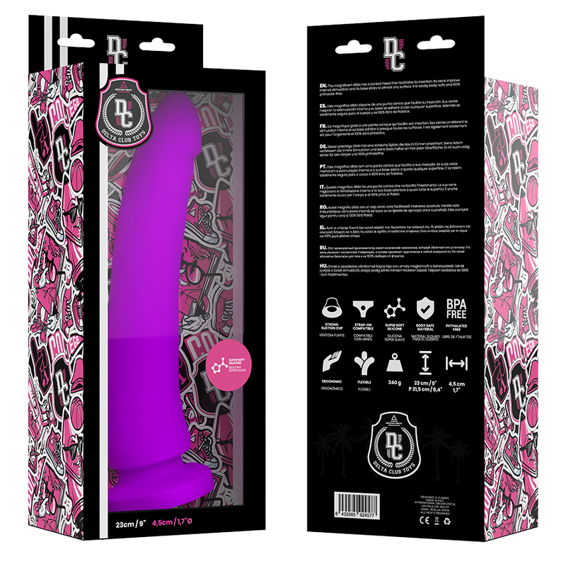 Dildo Silicona Delta Club Toys 23 cm