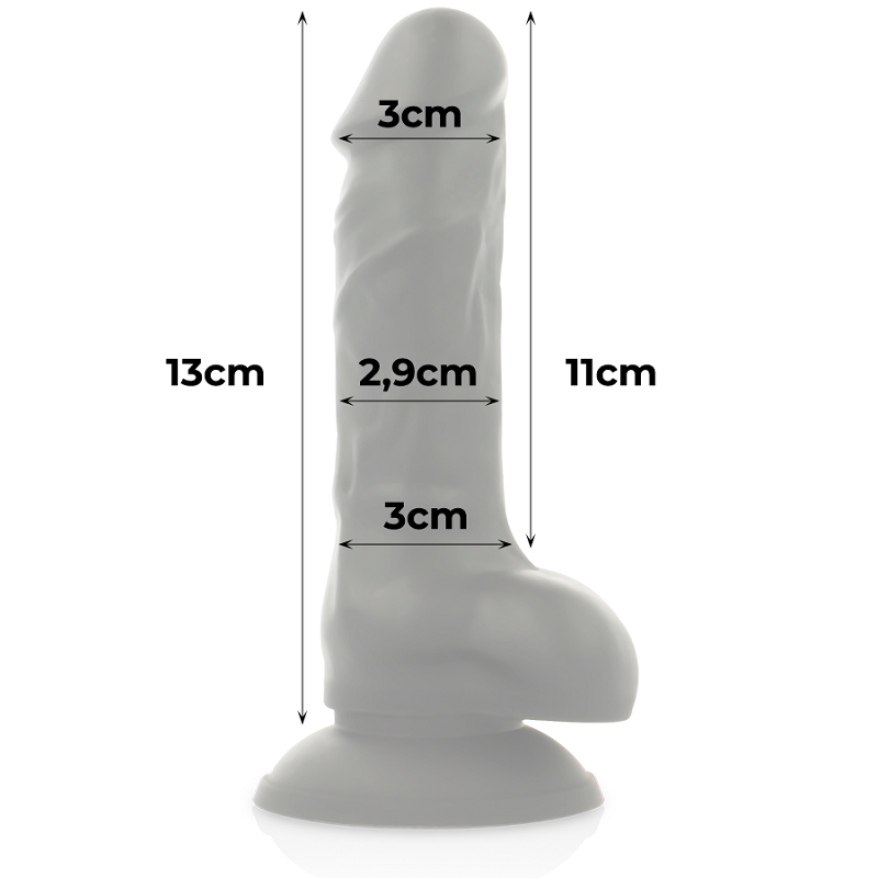 Dildo Silicona Density 13 CM Negro