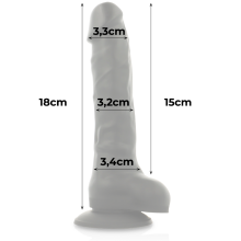 Dildo Silicona Density 18 CM Negro