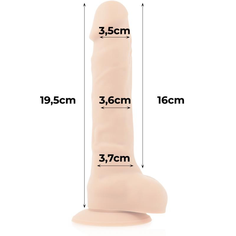 Dildo Silicona Density 19,5 cm