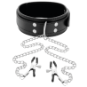 Collar Con Pinzas Para Pezones Darkness