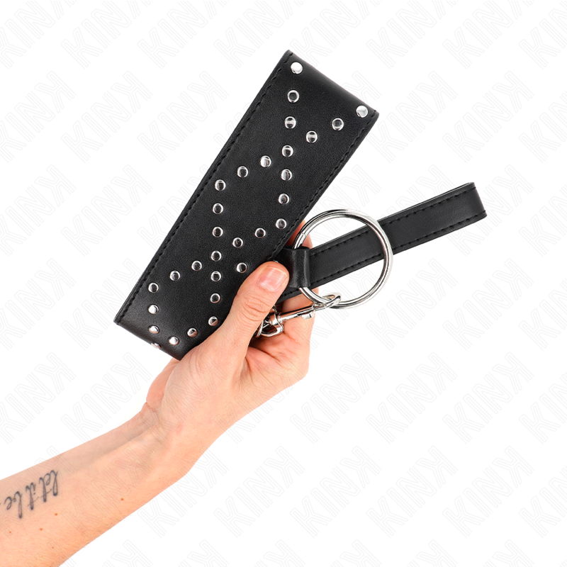 Collar Con Correa Remaches Rombos Kink