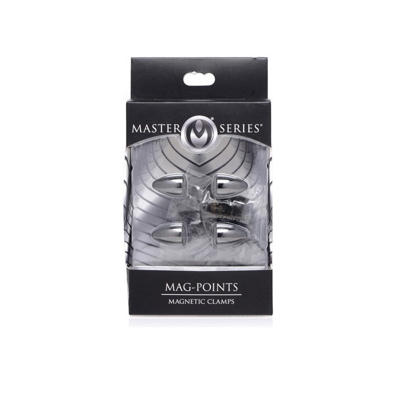 Imanes Pezones Master Series Set Pezoneras Magnéticas