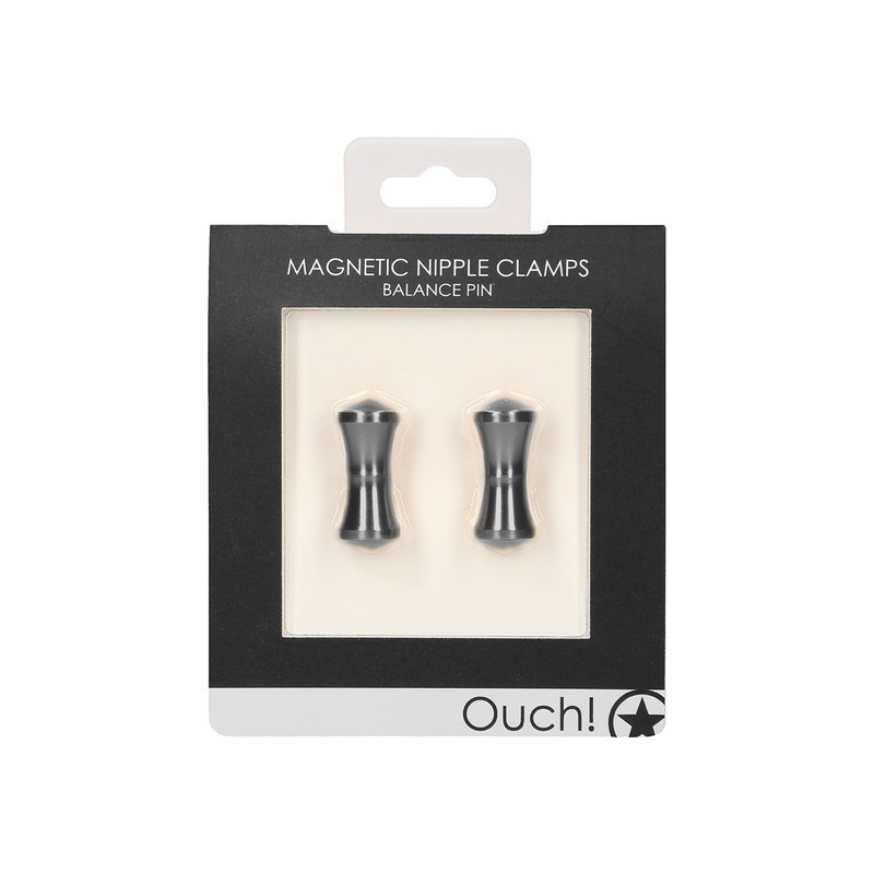 Imanes Pezones Ouch Magnetic Balance Pin Gris