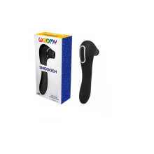 Succionador y Vibrador Recargable Smoooch Negro
