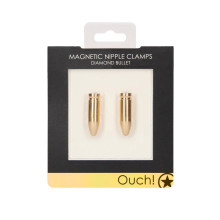 Imanes Pezones Ouch Magnetic Nipple Clamps Diamond Bullet
