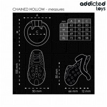 Jaula Castidad Locked Chained Hollow Addicted