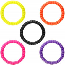 Kit 5 Anillas Silicona Roadies Talla XL