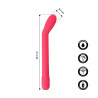Vibrador Masajeador Punto G Essentials Caress Rosa